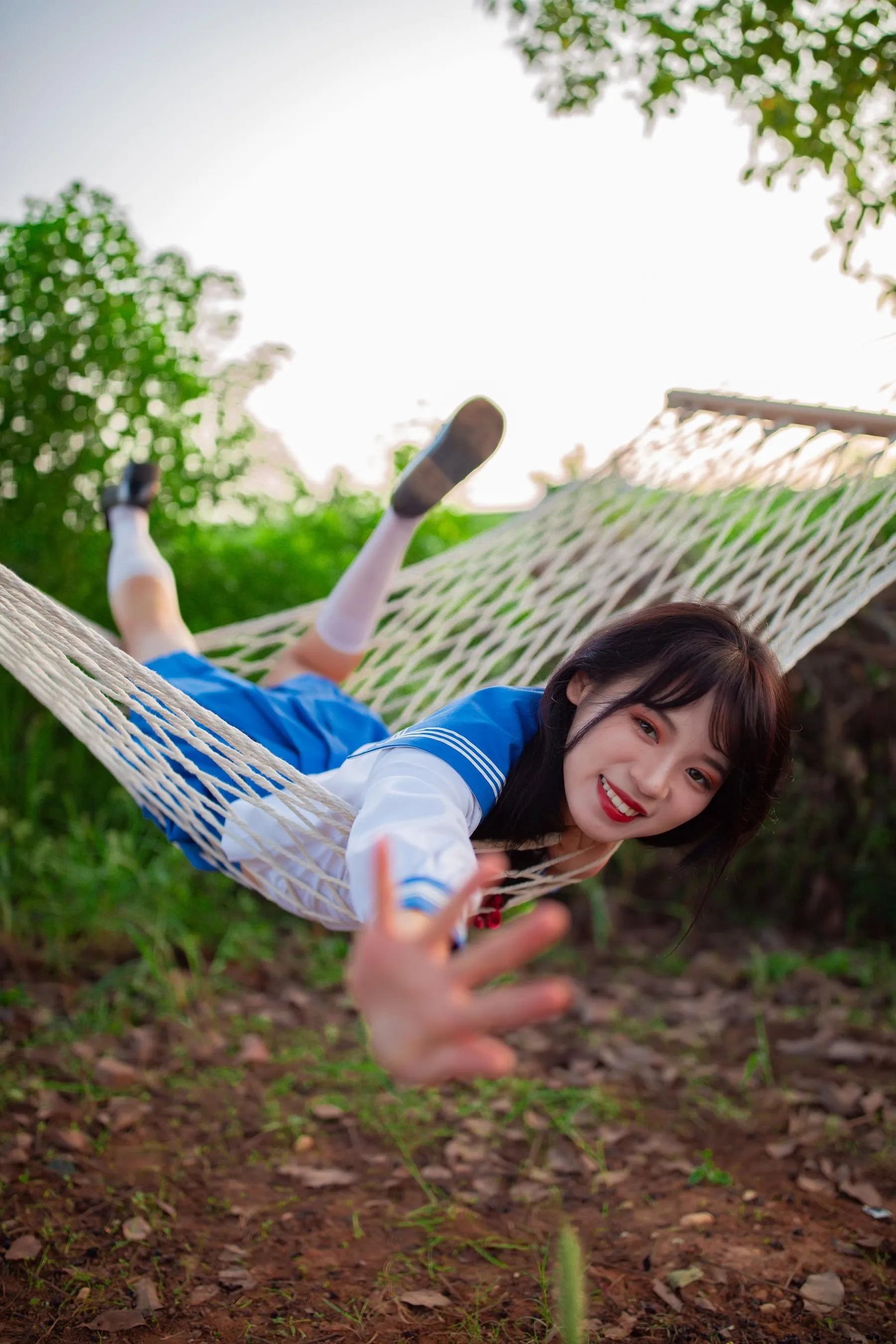[YITUYU艺图语]2022.02.02 JK少女 一只橙子 [48P]插图5